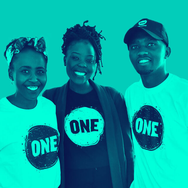 You could become a ONE Champion in Kenya or Ethiopia