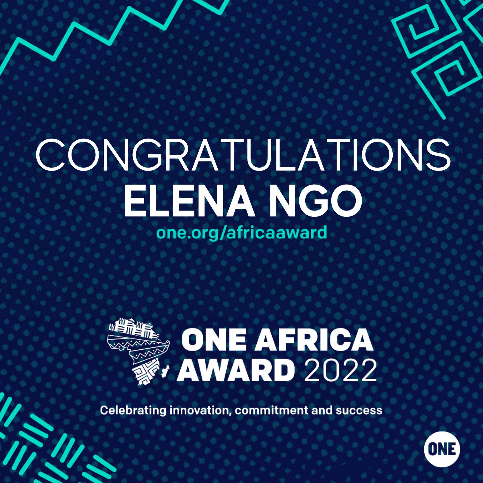 One Org Prix ONE Africa 2022 : Nous avons un gagnant ! - ONE.org Africa