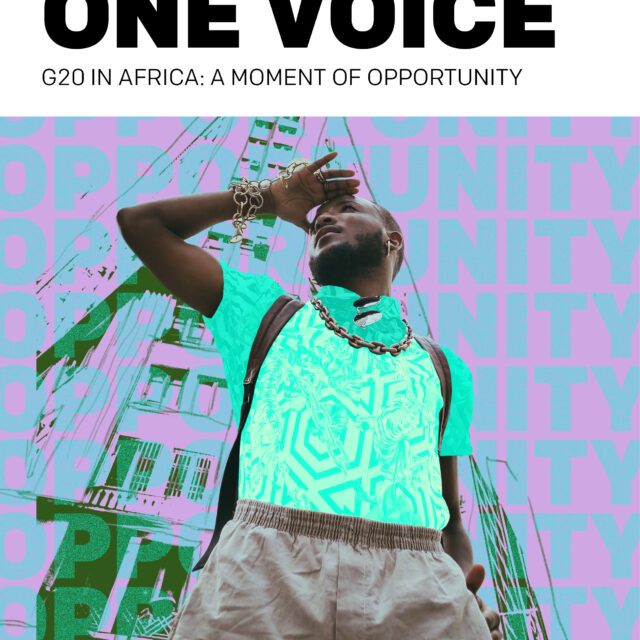 Africa ONE Voice 3rd edition: G20 in Africa: A Moment of Opportunity