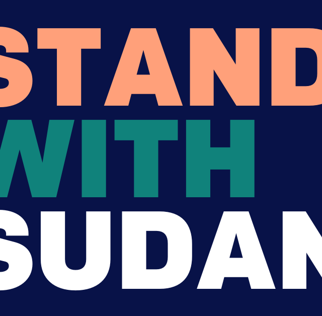 #StandWithSudan – Solidarität sichtbar machen