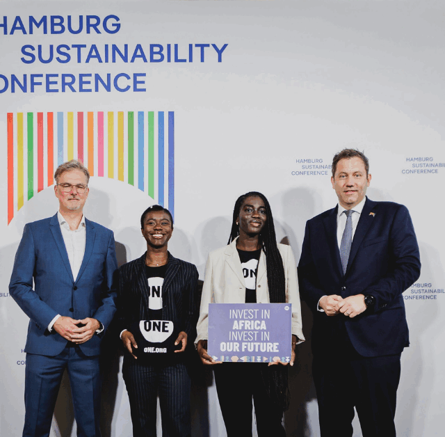 Globale Zusammenarbeit: ONE-Jugendbotschafter*innen bei der HSC 2025