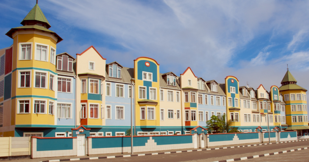 koloniale Häuser, Swakopmund Namibia