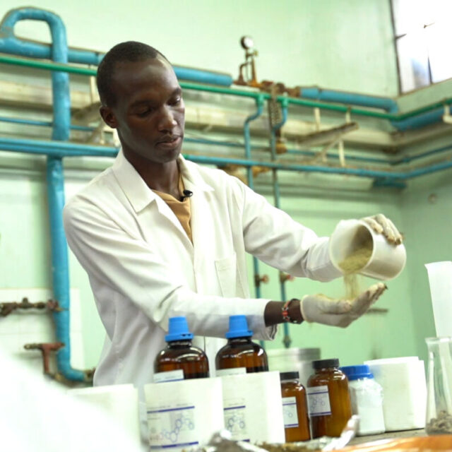 In Kenya, this innovator turns invasive plants into plastic solutions