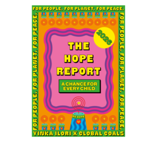 Colourful front cover of the HOPE Report