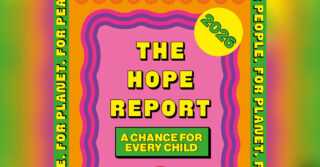 The colourful cover page of the HOPE Report